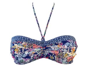 Sloggi Swim Bandeau Bikini Oberteil Aqua Romance