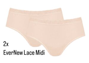 Sloggi Slip EverNew Lace Midi 2er Pack